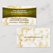 牧師エレガントとファーストレディ・マーブル教会 名刺 (正面/裏面)