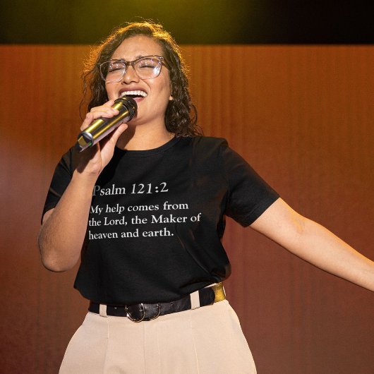 牧師カスタムへの聖句クリスマスプレゼント Tシャツ