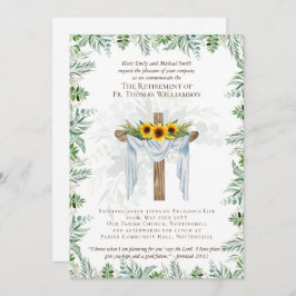 牧師デアコン牧師の退職招待状