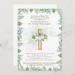 牧師デアコン牧師の退職招待状