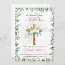 牧師デアコン牧師の退職招待状