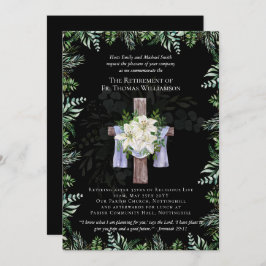 牧師デアコン牧師の退職招待状