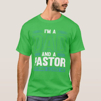 牧師パパおもしろい宗教父牧師の友人 Tシャツ