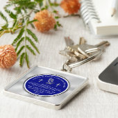 牧師パーソナライズされた賞状アイディア キーホルダー (側面)