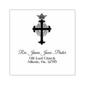 牧師パーソナライズされた ラバースタンプ (インプリント)