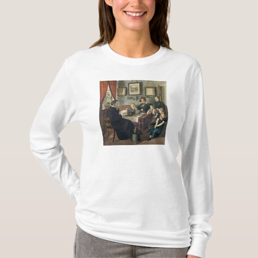 牧師ヨハンウィルヘルムRautenbergおよび彼の Tシャツ (正面)