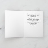 牧師向け折り紙の誕生日カードおめでとうございます カード (内部)