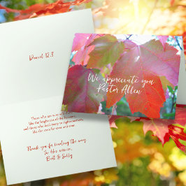 牧師感謝カード サンキューカード