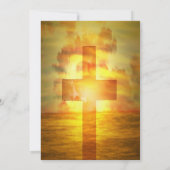 牧師感謝祭 招待状 (裏面)