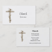 牧師教会 名刺 (正面/裏面)