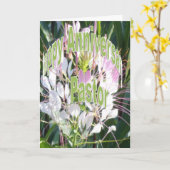 牧師記念日 カード (黄色い花)