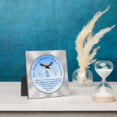 牧師、友人、家族、聖書に感謝 フォトプラーク (インサイチュ)