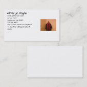 牧師 名刺 (正面/裏面)