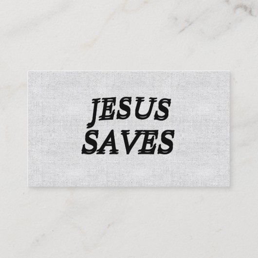 牧師/教会パーソナライズされた 名刺 (裏面)