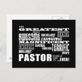 牧師： 素晴らし牧師 ポストカード (正面/裏面)