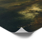 牧歌的なシーン – Asher Durandファインアート ポスター (角)