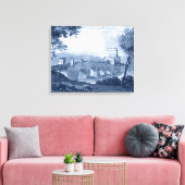 牧歌的なトワール – ブリッジ キャンバスプリント (インサイチュ (リビング))