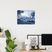 牧歌的なトワール – ブリッジ ポスター (ホームオフィス)