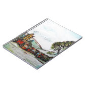 牧歌的なブリティッシュビレッジスケッチ ノートブック (左側)