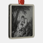 牧歌的な場面 メタルオーナメント (右)