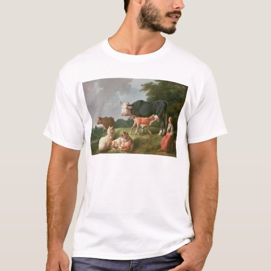 牧歌的な場面 Tシャツ (正面)