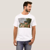 牧歌的な場面 Tシャツ (正面フル)