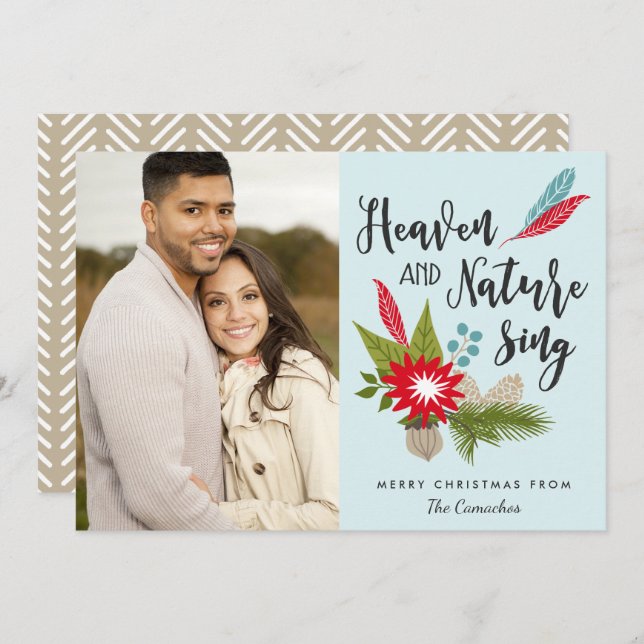 牧歌的な天国と自然が歌う | 現代の写真 (正面/裏面)