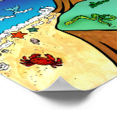 牧歌的な子供の風景 – 楽園 ポスター (角)