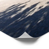 牧歌的な対称性。ウォーターヴィラモルディブ ポスター (角)