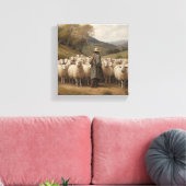 牧歌的な静けさのキャンバスウォールアート キャンバスプリント (インサイチュ (リビング))