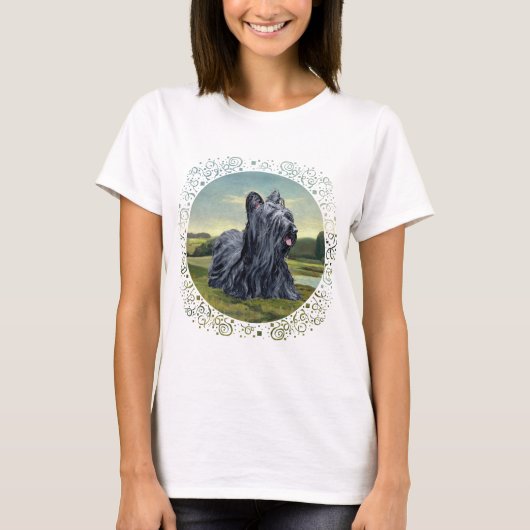 牧歌的な風景の中のスカイテリア Tシャツ (正面)