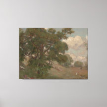 牧歌的な風景ルイ・ローブ（アメリカ人、1866年～1909年）