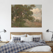 牧歌的な風景ルイ・ローブ（アメリカ人、1866年～1909年） キャンバスプリント (インサイチュ (寝室))