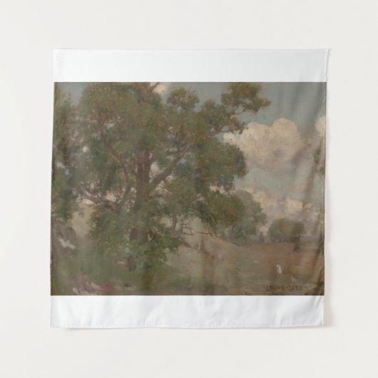 牧歌的な風景ルイ・ローブ（アメリカ人、1866年～1909年） タペストリー (正面)