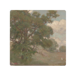 牧歌的な風景ルイ・ローブ（アメリカ人、1866年～1909年） メタルプリント