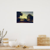 牧歌的な風景 ポスター (キッチン)