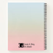 牧歌的な ノートブック (裏面)