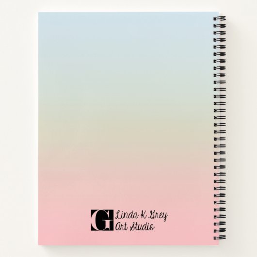 牧歌的な ノートブック (裏面)