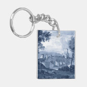 牧歌的なToile -橋 キーホルダー (正面左)
