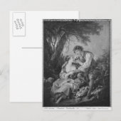 牧歌的シーン ポストカード (正面/裏面)