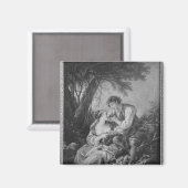 牧歌的シーン マグネット (正面/裏面)