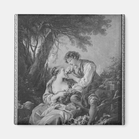 牧歌的シーン マグネット (正面)