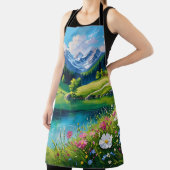 牧歌的パレット – カントリーサイドレイク エプロン (インサイチュ)
