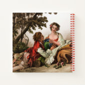 牧歌的ブリススパイラルノート ノートブック (裏面)