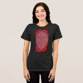 牧歌芸術 トライブレンドＴシャツ (正面全面)