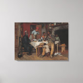 牧歌訪問 キャンバスプリント (正面)