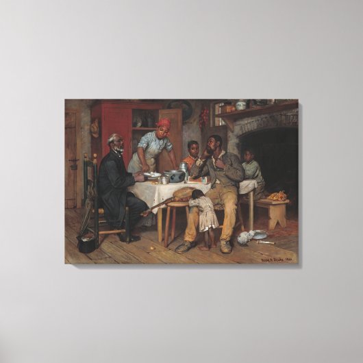 牧歌訪問 キャンバスプリント (正面)