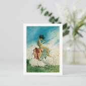 牧歌1868年(w/c紙で) ポストカード (スタンド正面)