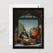 牧民の牧民が羊飼いを守る ポストカード (正面/裏面)