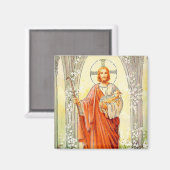 牧羊人のイエス ヴィンテージ マグネット (正面/裏面)